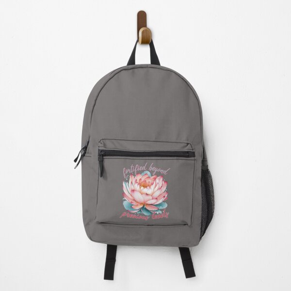 Item preview, blooming lotus flower with uplifting saying designed and sold by EwaVerse.