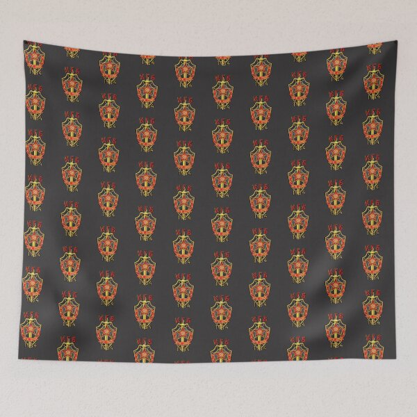 Item preview, KGB USSR in Russian Red Star Hammer & Sickle 1954 Soviet Emblem designed and sold by LGbubble.