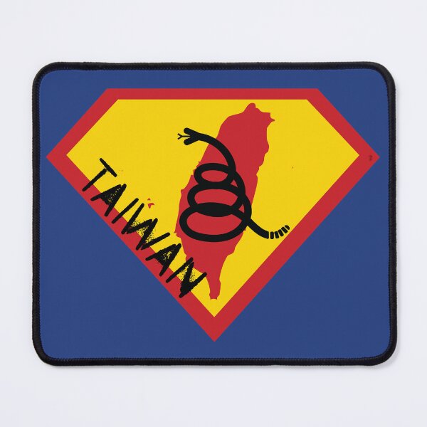 Item preview, TAIWAN SHIELD - Freedom Is The Superpower - Modern Gadsden Snake Flag - Dont Tread On Me SUPERHERO spellout design designed and sold by pelagio.