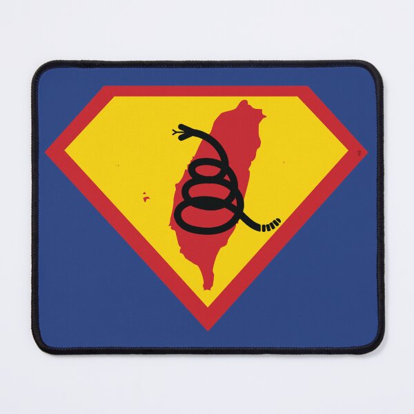 Item preview, TAIWAN SHIELD - Freedom Is The Superpower - Modern Gadsden Snake Flag - Dont Tread On Me SUPERHERO design designed and sold by pelagio.
