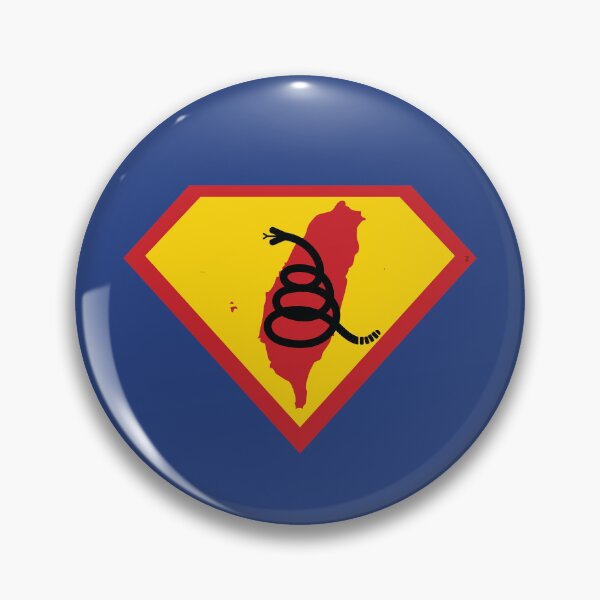 Item preview, TAIWAN SHIELD - Freedom Is The Superpower - Modern Gadsden Snake Flag - Dont Tread On Me SUPERHERO design designed and sold by pelagio.