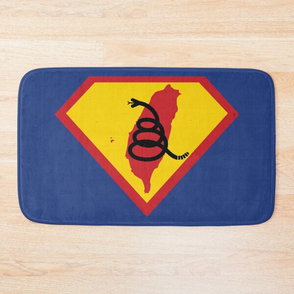 Item preview, TAIWAN SHIELD - Freedom Is The Superpower - Modern Gadsden Snake Flag - Dont Tread On Me SUPERHERO design designed and sold by pelagio.
