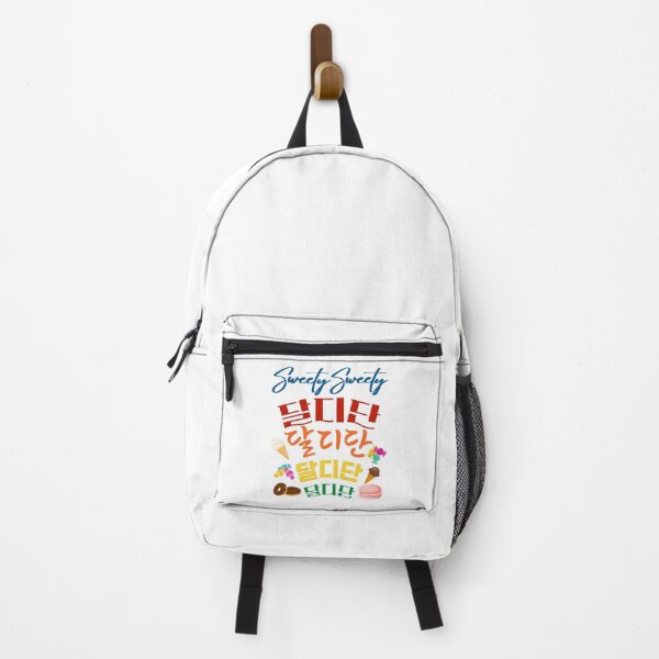 Item preview, Colorful "Sweety Sweety" Korean Typography with Desserts and Candies designed and sold by checkitbuddy.