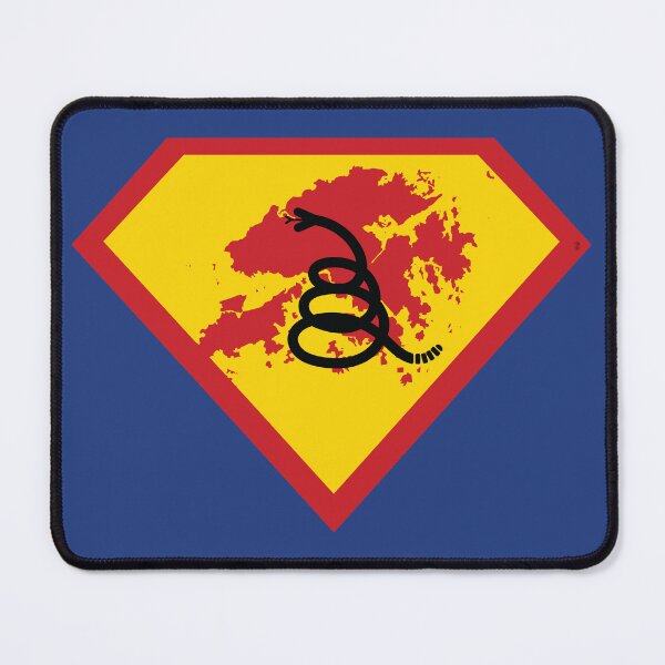 Item preview, HONG KONG SHIELD - Freedom Is The Superpower - Modern Gadsden Snake Flag - Dont Tread On Me SUPERHERO design designed and sold by pelagio.