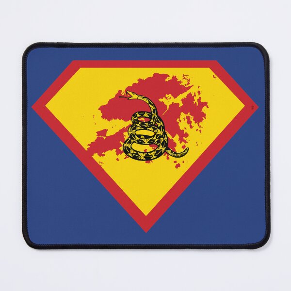 Item preview, HONG KONG SHIELD - Freedom Is The Superpower - Gadsden Snake Flag - Dont Tread On Me SUPERHERO design designed and sold by pelagio.