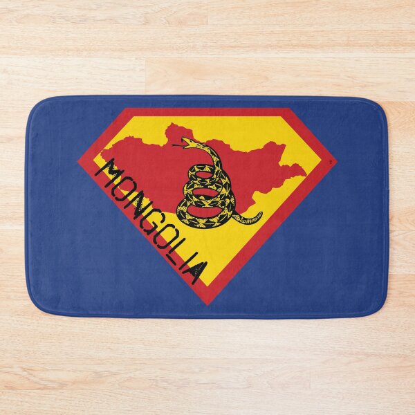 Item preview, MONGOLIA SHIELD - Freedom Is The Superpower - Gadsden Snake Flag - Dont Tread On Me SUPERHERO spellout design designed and sold by pelagio.