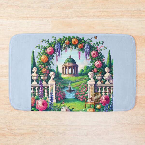 Item preview, Pixelated garden theme designed and sold by Sugar Wisdom .
