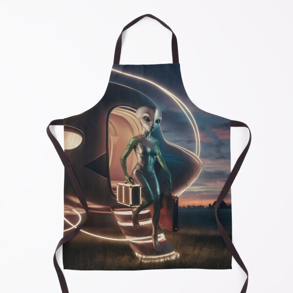 Item preview, Aliens arrive. designed and sold by MyHappyArtShop.