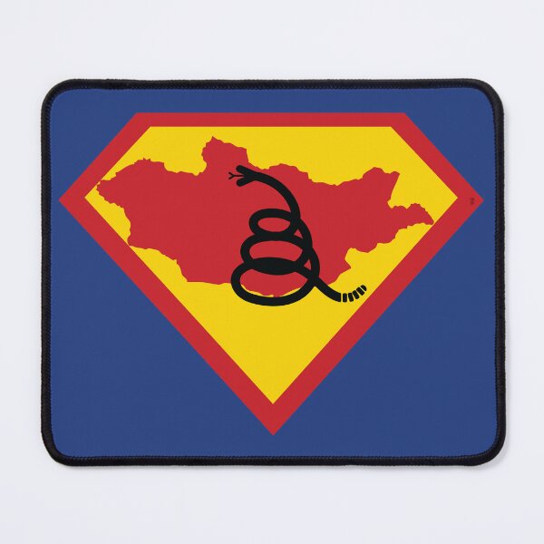 Item preview, MONGOLIA SHIELD - Freedom Is The Superpower - Modern Gadsden Snake Flag - Dont Tread On Me SUPERHERO design designed and sold by pelagio.