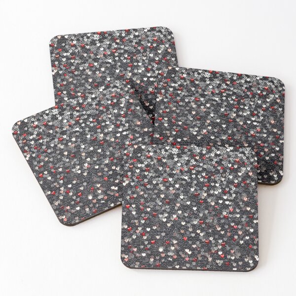 Item preview, Tiny Heart Shaped Sequins Pattern  designed and sold by PuuuurfectAngel.