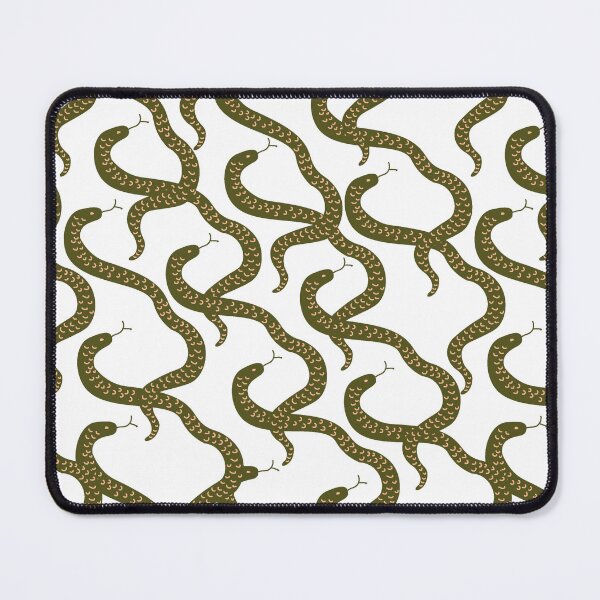 Item preview, green snake pattern designed and sold by iceang shop.