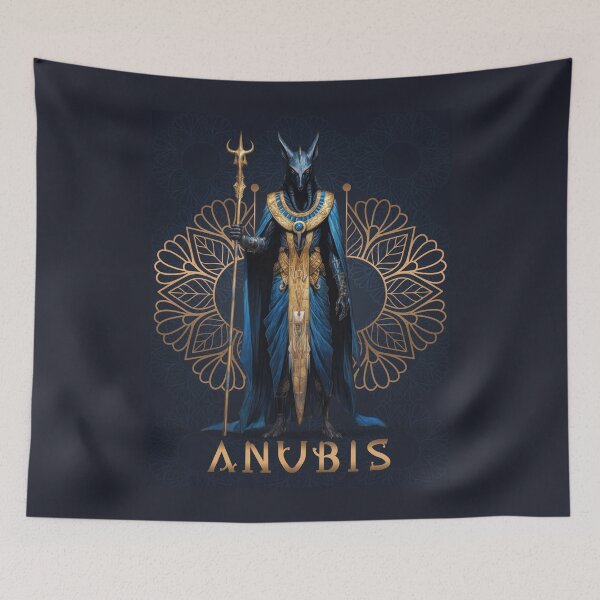 Item preview, Anubis, the Jackal-Headed God of the Dead - Egyptian Mythology designed and sold by JoseFrancese.