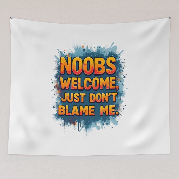 Item preview, noobs !! designed and sold by Ismartista.
