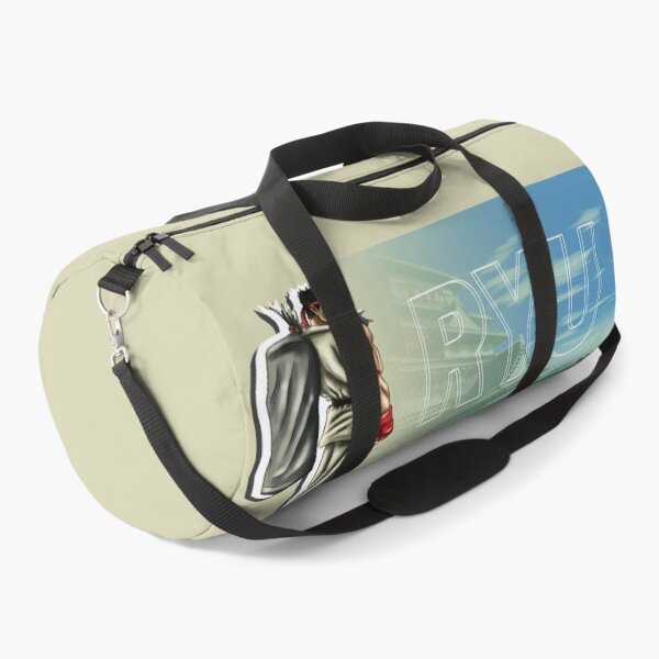 Item preview, RYU 3rd STRIKE: Dynamic Martial Artist with Classic Temple Backdrop - Mouse pad, Mugs, Puzzle designed and sold by MechanicalART.