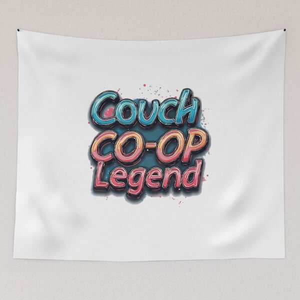 Item preview, couch co-op legend  designed and sold by Ismartista.
