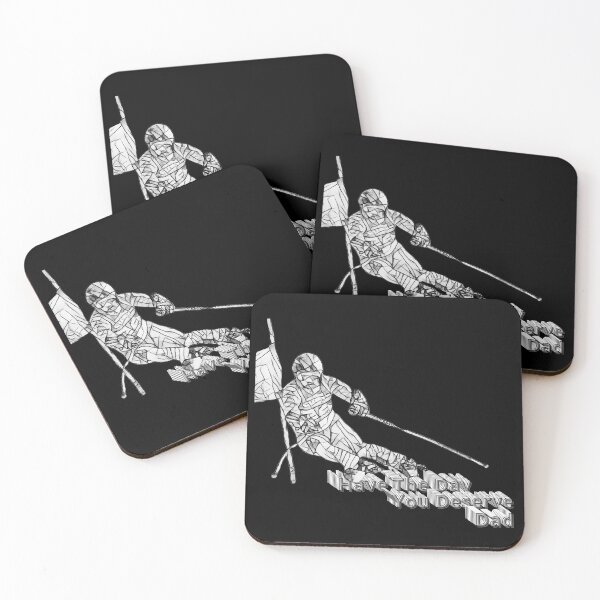 Item preview, Have the Day You Deserve Dad – Ski Racing Artwork for Cool Skiing Fathers Gifts designed and sold by MatthewViews.