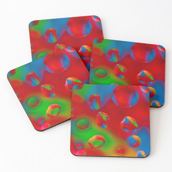 Item preview, drops on red multicolor designed and sold by JustLagoons.