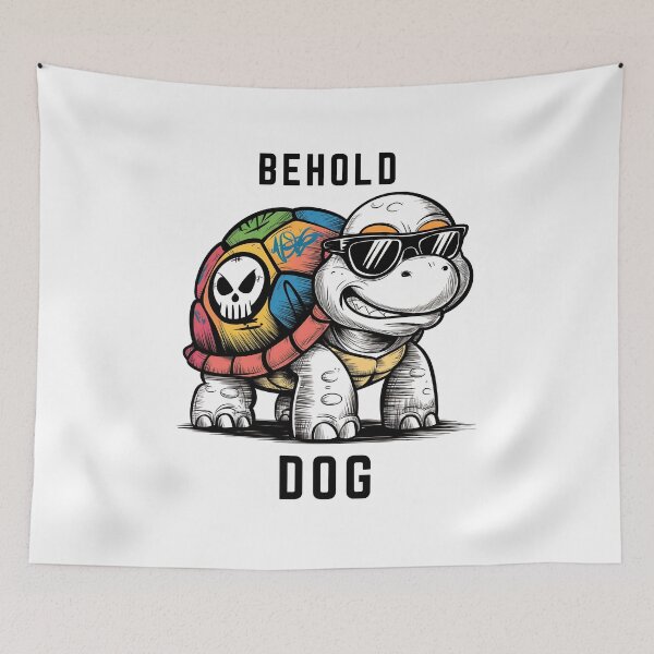 Item preview, Behold Dog, blasphemous, funny sarcastic designed and sold by FunnyShop4you.