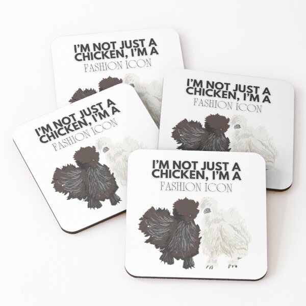 Item preview, I’m not just a Chicken, l’m a Fashion Icon designed and sold by MadSnail-Design.