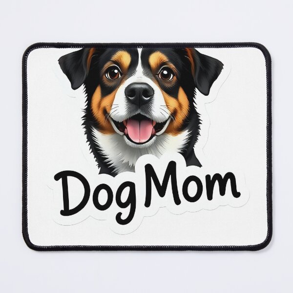 Item preview, Dog Mom Squad sticker designed and sold by artistspark.