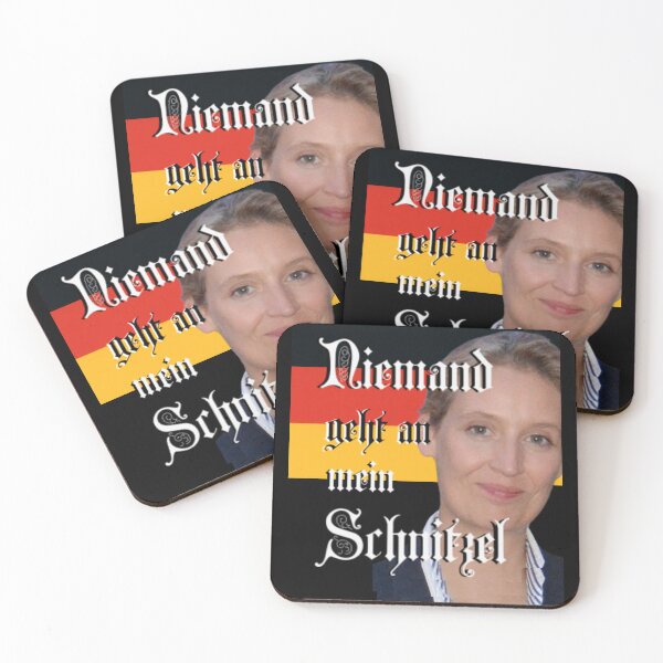 Item preview, Alice Weidel Niemand Geht An Mein Schnitzel  designed and sold by Flirt-Teez.