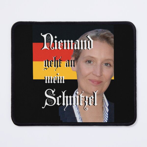 Item preview, Alice Weidel Niemand Geht An Mein Schnitzel designed and sold by Flirt-Teez.