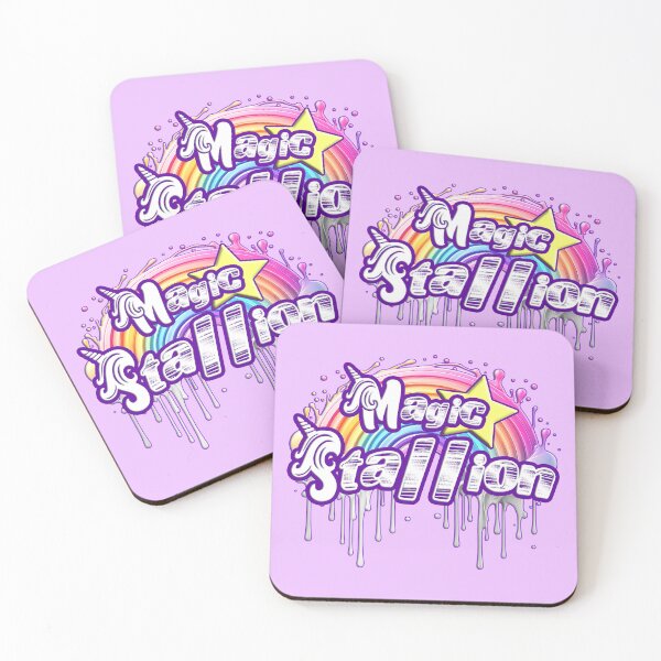 Item preview, MAGIC STALLION (PASTEL PURPLE) designed and sold by Dolls X Beauty.