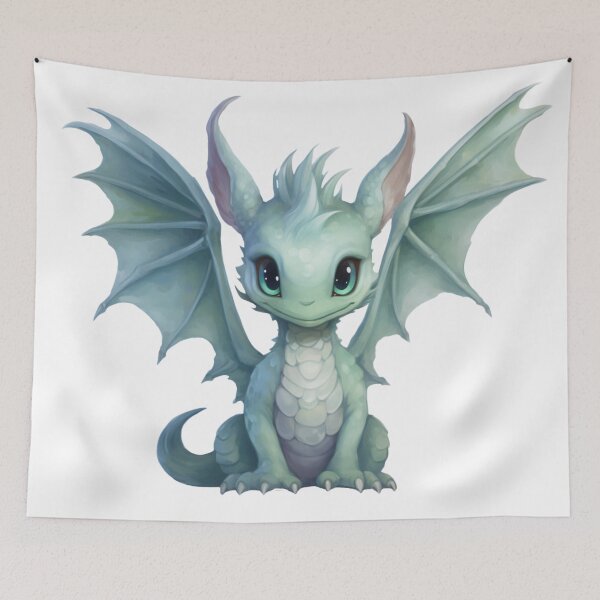Item preview, Cute Baby Dragon designed and sold by CuteopiaGallery.