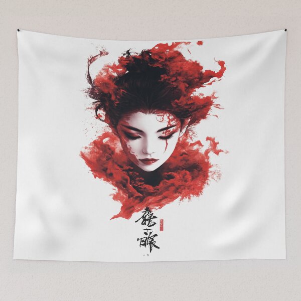 Item preview, Vampire Queen 緋色の夢見る者 designed and sold by PrintsByFrank.