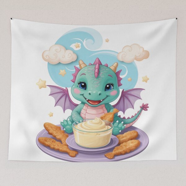 Item preview, Cute Baby Dragon designed and sold by CuteopiaGallery.