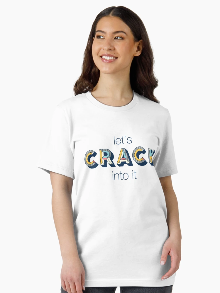 【BADBLOOD】 Crack Print T-Shirt - White Badblood 91 Crack Print V-Neck T-Shirt White – BBGSHOPHK