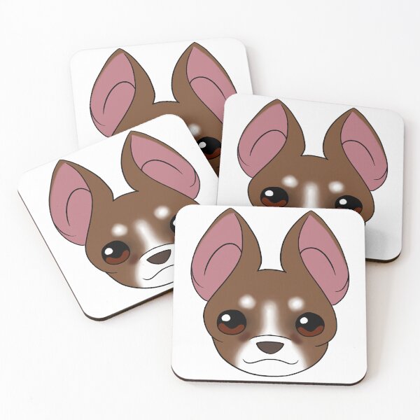 Item preview, Brown Chihuahua White Snout White Brow Tear Stains designed and sold by OliRoseArt.