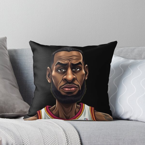 Item preview, Clipart Lebron James designed and sold by Cartoon Basketball.