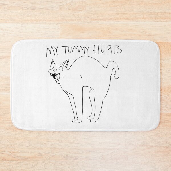 Item preview, my tummy hurts designed and sold by LancelotDesigns.