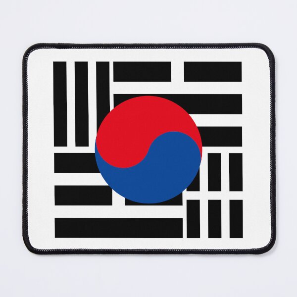 Item preview, Taegeuk & Geon-Gon-Gam-Ri Symbol in the Flag of South Korea, Taegeukgi designed and sold by x-topia.