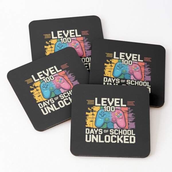 Item preview, Level 100 days of school unlocked designed and sold by Mateusz Majcherek.