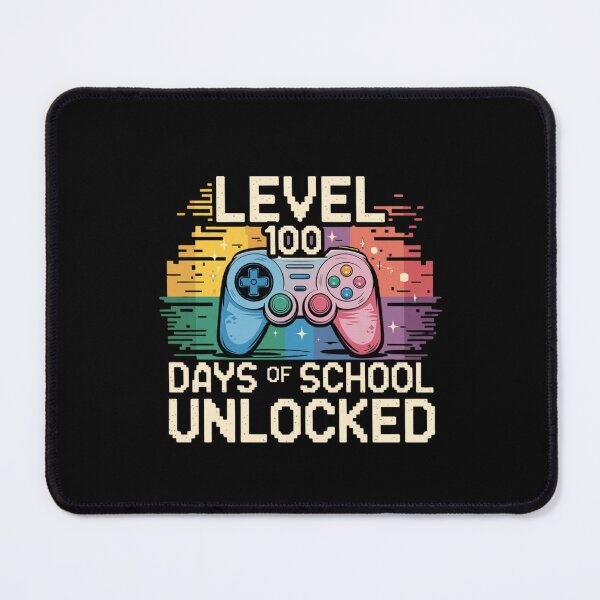 Item preview, Level 100 days of school unlocked designed and sold by Mateusz Majcherek.