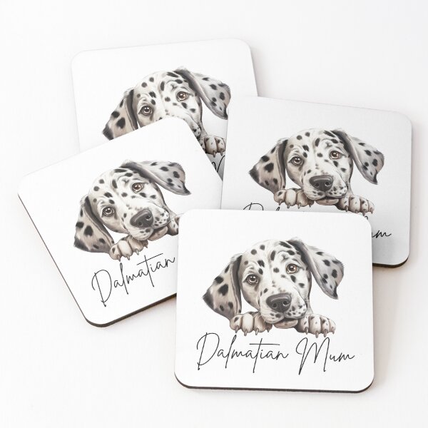 Item preview, Cute Peeking Dalmatian Mum designed and sold by NicheFifty-Two.