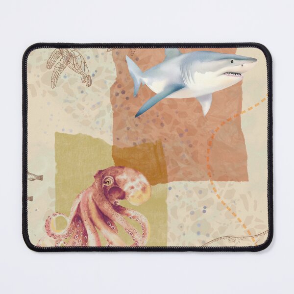 Item preview, Octopus, shark, and ocean friends  designed and sold by EmilyRuysArt.
