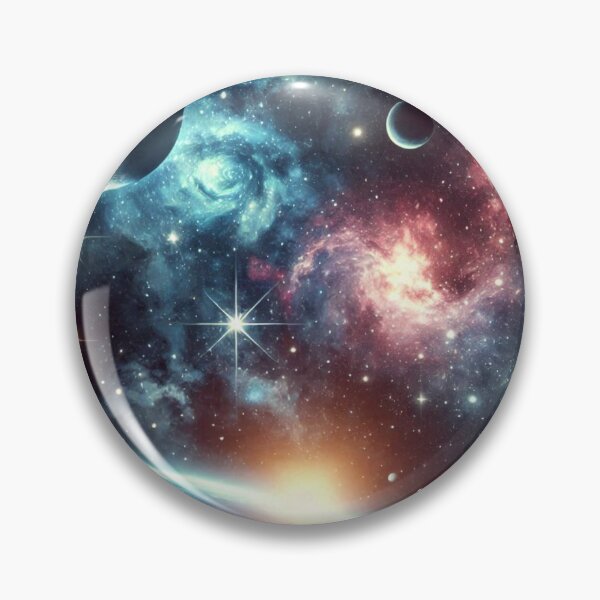 Item preview,  Glow in the Dark Galaxy space theme featuring stars, planets, and nebulae designed and sold by KamalaDesign.