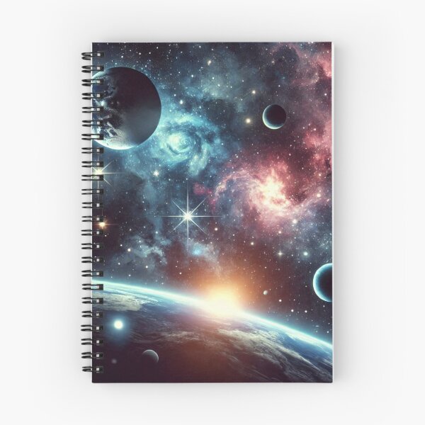 Item preview,  Glow in the Dark Galaxy space theme featuring stars, planets, and nebulae designed and sold by KamalaDesign.