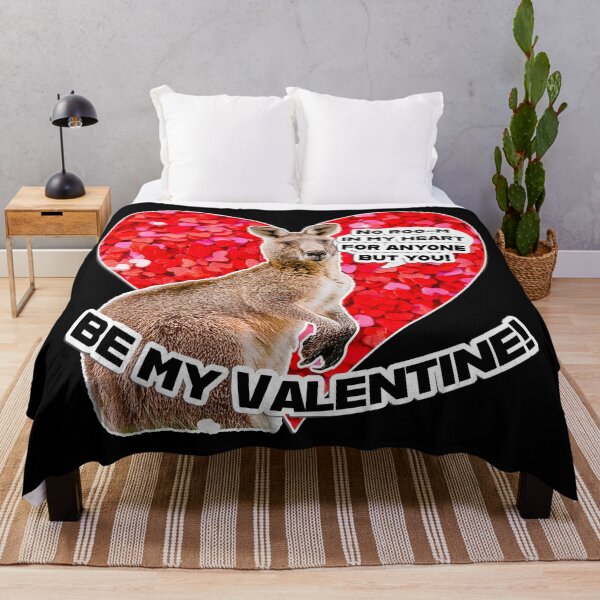 Item preview, No Roo-m in My Heart for Anyone but You! - Charming Kangaroo Valentine's Design designed and sold by Michael van der Hoorn.