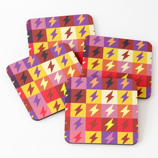 Item preview, Electric Vibes - Multicolor Lightning in Shades of Pink and Purple designed and sold by Timegraf.