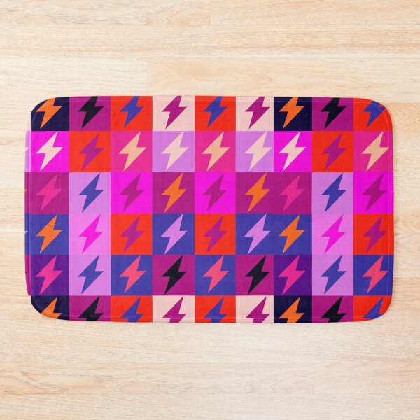Item preview, Electric Vibes - Multicolor Lightning in Shades of Pink and Purple designed and sold by Timegraf.