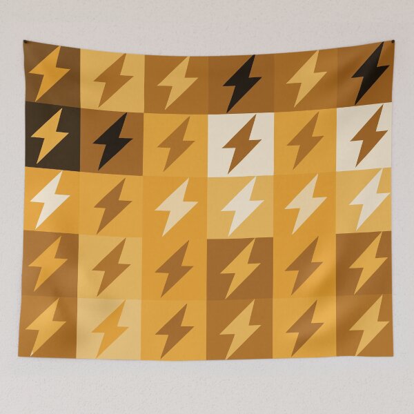 Item preview, Electric Vibes - Multicolor Lightning in Shades of Pink and Purple designed and sold by Timegraf.