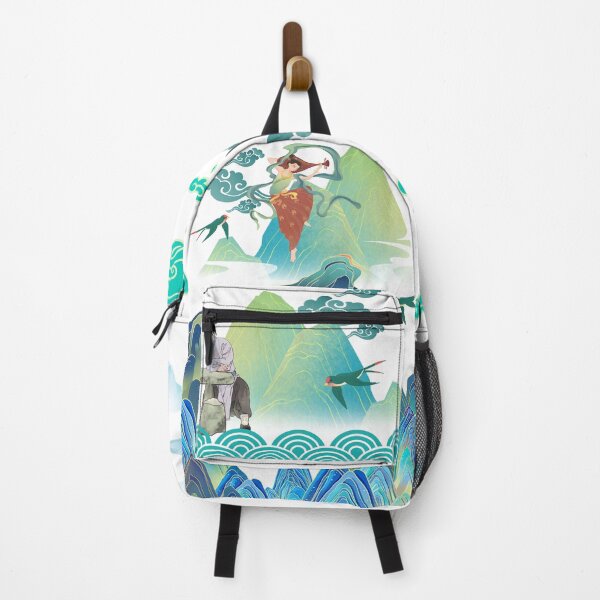 Item preview, Classical Chinese Art Backpack - from Eastern Dreamscapes designed and sold by Draven Royce.