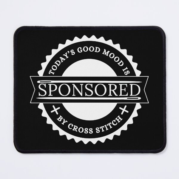 Item preview, Today's Good Mood is Sponsored by Cross Stitch - Cross Stitch Lover designed and sold by Wiss2Arts.