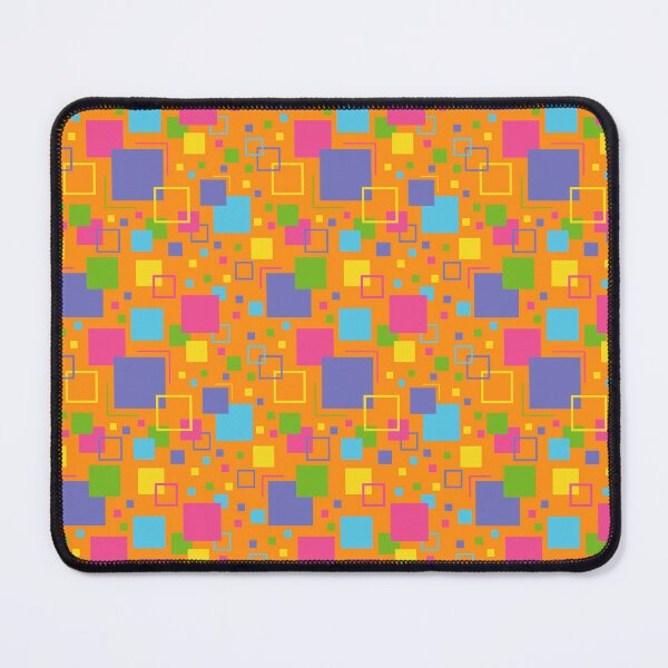 Item preview, Groovy Squares - Orange background designed and sold by Djarainj.