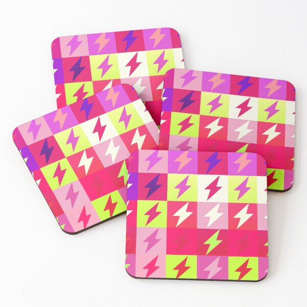 Item preview, Electric Vibes - Multicolor Lightning in Shades of Pink and Purple designed and sold by Timegraf.