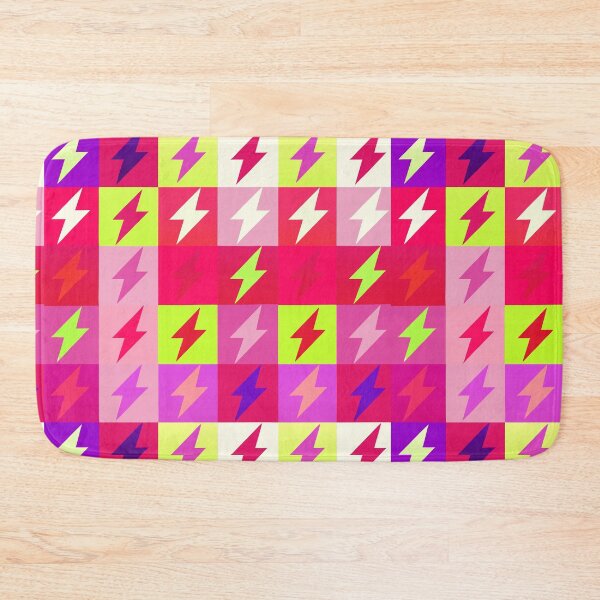 Item preview, Electric Vibes - Multicolor Lightning in Shades of Pink and Purple designed and sold by Timegraf.